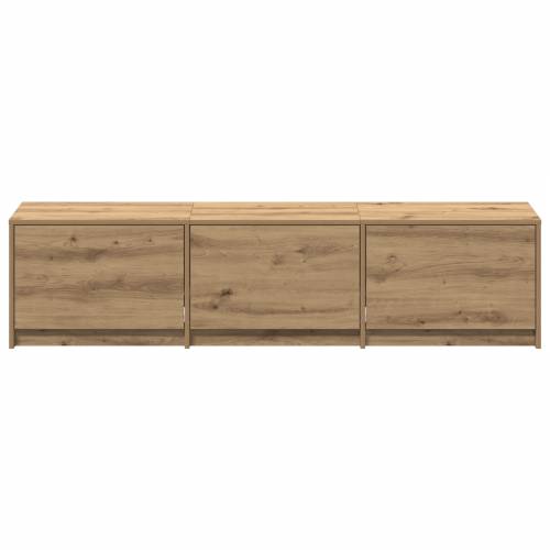 TV Ormar s LED funkcijom od Hrasta 165x34x40 cm Konstruirano Drvo Cijena