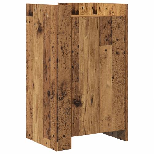 Servirni stol Stari drvo 45x35x75 cm Inženjerska drva Cijena