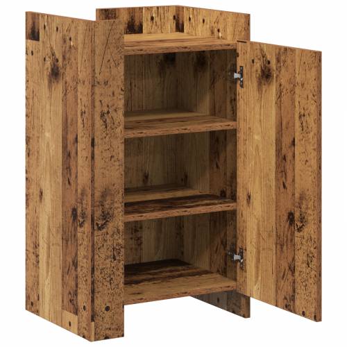 Servirni stol Stari drvo 45x35x75 cm Inženjerska drva Cijena