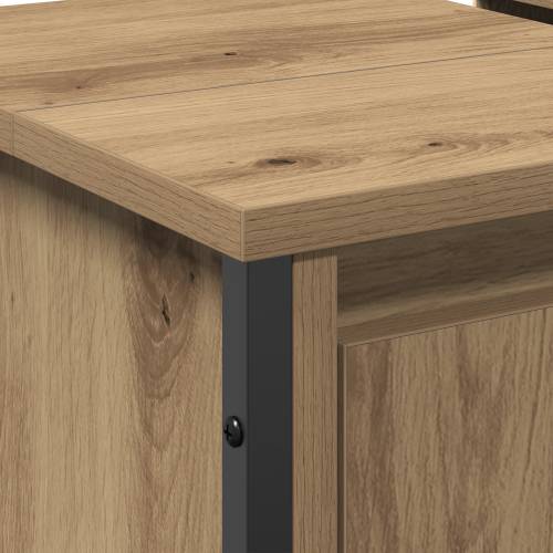 Kupaonski ormarić za Lavabo - Umivaonik Umjetnički hrast 60x35x50 cm Konstruirano drvo Cijena