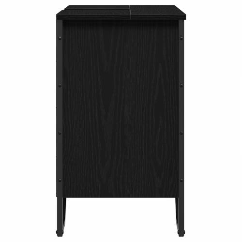 Ormar za Lavabo - Umivaonik u kupaonici Crni hrast 60x35x60 cm kompozitno drvo Cijena