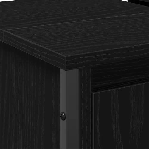 Ormar za Lavabo - Umivaonik u kupaonici Crni hrast 60x35x60 cm kompozitno drvo Cijena