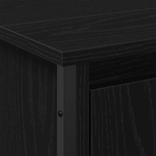 Kupaonski ormar za Lavabo - Umivaonik Crni hrast 91x35x60 cm Konstruirano drvo Cijena