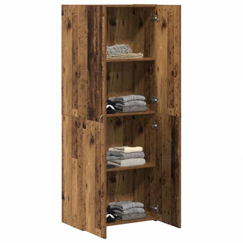 Visoki Ormar Odl Wood 60 x 32 x 153 cm - napravljen od konstruiranog drva. Cijena