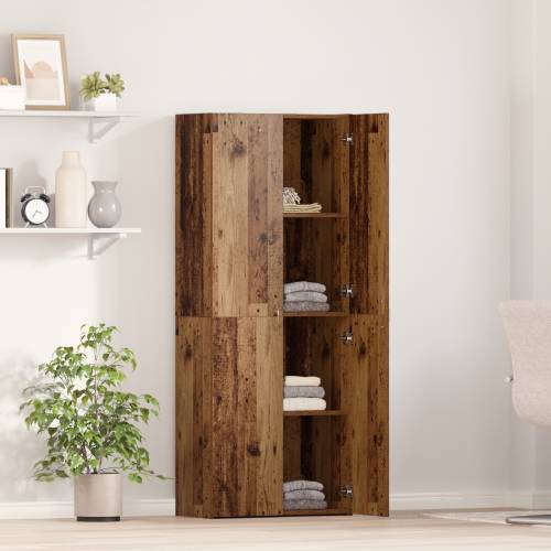 Visoki Ormar Odl Wood 60 x 32 x 153 cm - napravljen od konstruiranog drva. Cijena