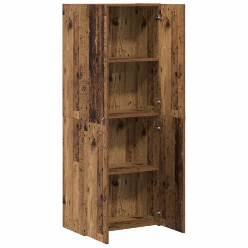 Visoki Ormar Odl Wood 60 x 32 x 153 cm - napravljen od konstruiranog drva. Cijena