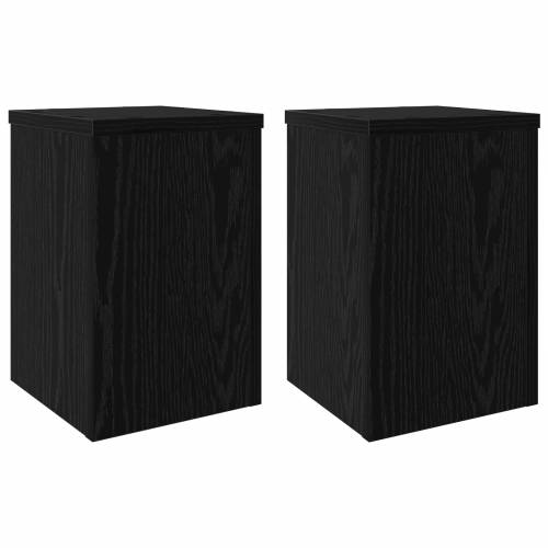 stalci za biljke 2 kom Crni hrast 20x20x30 cm Igračka drvo Cijena