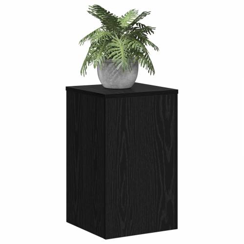 Stalci za biljke 2 kom crni hrast 30x30x50 cm obrađeni drvo Cijena