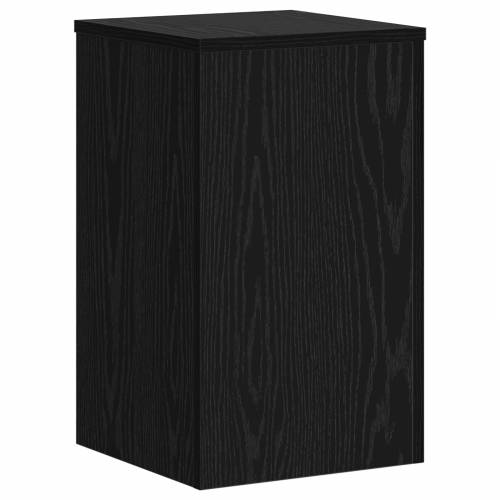 Stalci za biljke 2 kom crni hrast 30x30x50 cm obrađeni drvo Cijena