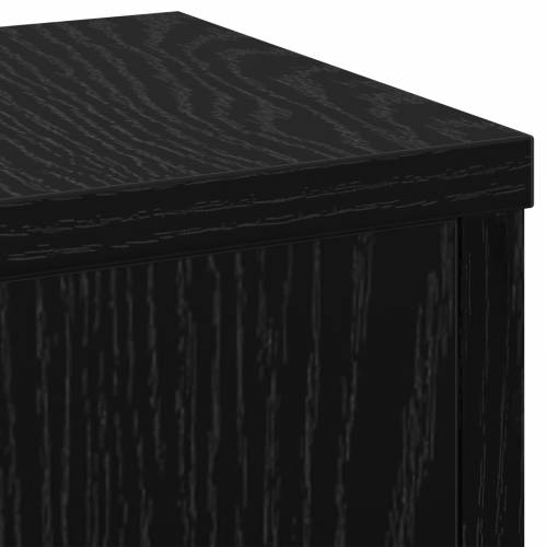 Stalak za biljke 2 kom Crni hrast 17x17x60 cm Konstruirano drvo Cijena