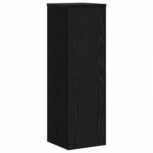 Stalci za biljke 2 kom Crni hrast 25x25x80 cm inženjersko drvo Cijena