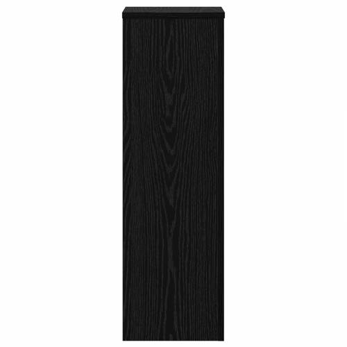 Stalci za biljke 2 kom Crni hrast 25x25x80 cm inženjersko drvo Cijena