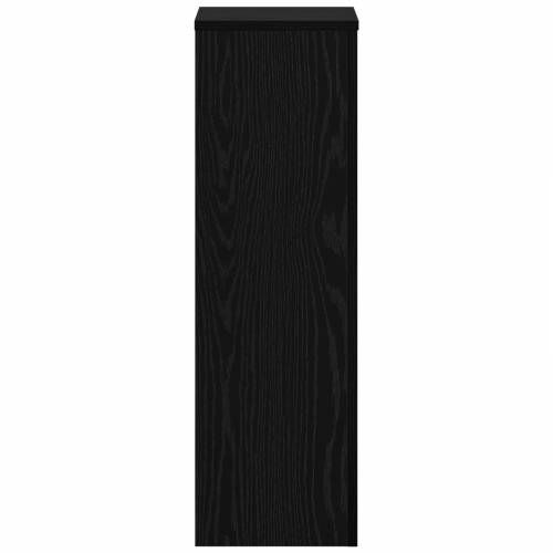 Stalci za biljke 2 kom Crni hrast 25x25x80 cm inženjersko drvo Cijena