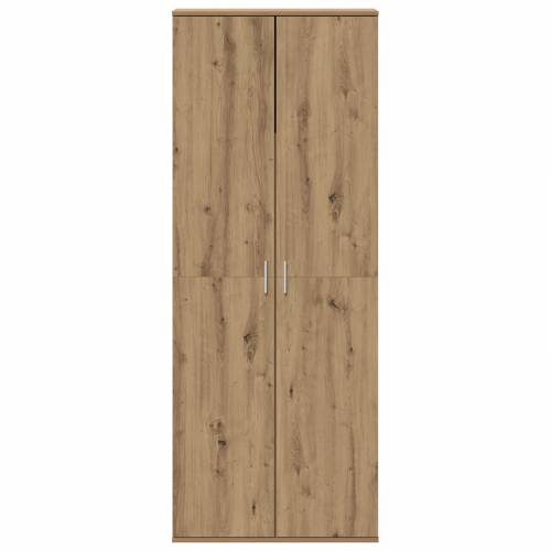 Visoki kabinet od umjetnog hrasta 70x35x180 cm Konstruirano drvo Cijena