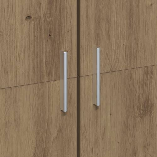 Visoki kabinet od umjetnog hrasta 70x35x180 cm Konstruirano drvo Cijena