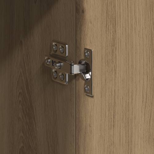 Visoki kabinet od umjetnog hrasta 70x35x180 cm Konstruirano drvo Cijena