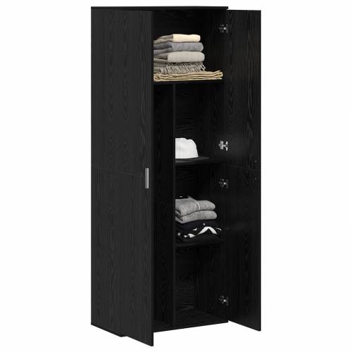 Highboard Crni Hrast 70x35x180 cm Konstruirano drvo Cijena
