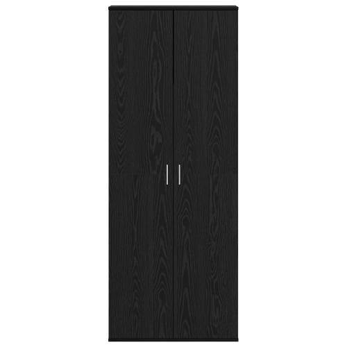 Highboard Crni Hrast 70x35x180 cm Konstruirano drvo Cijena
