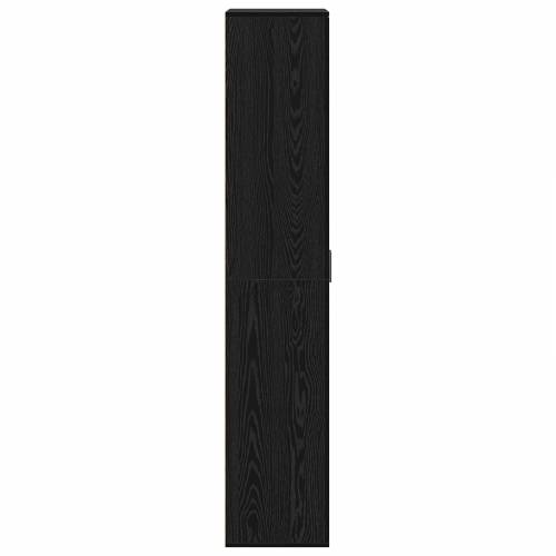 Highboard Crni Hrast 70x35x180 cm Konstruirano drvo Cijena