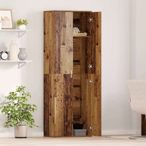 Visoki ormar stari drvo 60x35x180 cm Drvo Cijena