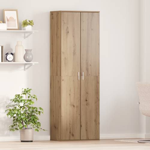 Visoki ormar od umjetničkog hrasta 60x35x180 cm Inženjerska drva Cijena