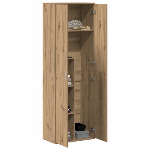Visoki ormar od umjetničkog hrasta 60x35x180 cm Inženjerska drva Cijena