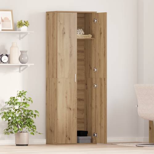 Visoki ormar od umjetničkog hrasta 60x35x180 cm Inženjerska drva Cijena