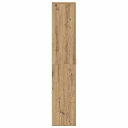 Visoki ormar od umjetničkog hrasta 60x35x180 cm Inženjerska drva Cijena