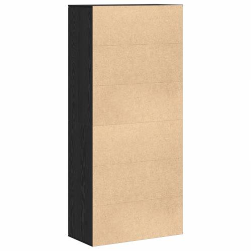 Visoki ormarić Crni hrast 80x39x178 cm Iverica Cijena