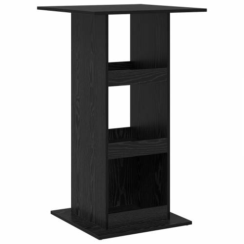 Bar stol s pohranom Crni hrast 60x60x102 cm Konstruirano drvo Cijena