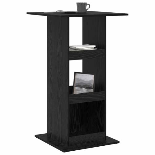 Bar stol s pohranom Crni hrast 60x60x102 cm Konstruirano drvo Cijena