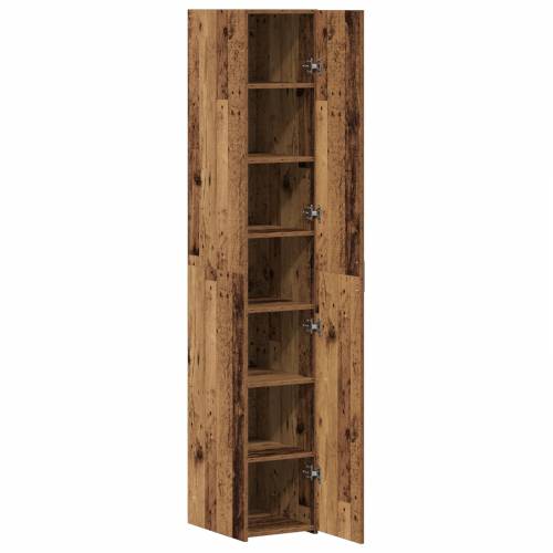 visoki ormar od starog drva 30x42.5x185 cm Izrađeno drvo Cijena