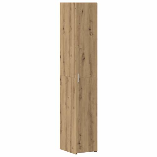 Visoki ormar od artizanske hrastovine 30x42.5x185 cm konstruirano drvo Cijena