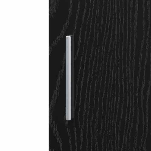 Visoki ormar crni hrast 30x42.5x185 cm inženjerska drvena ploča Cijena