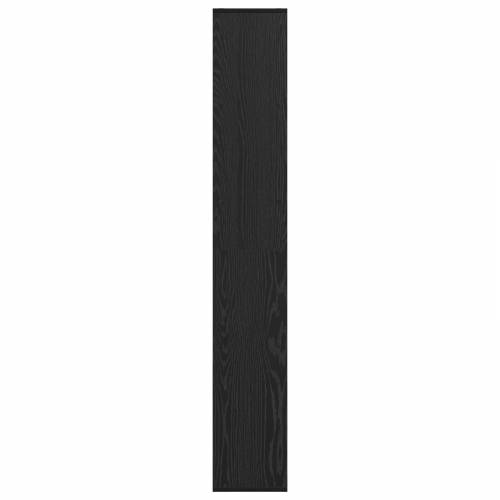 Odvajač prostorija-polica Crna bukovina 67x25x161.5 cm Konstruirano drvo Cijena