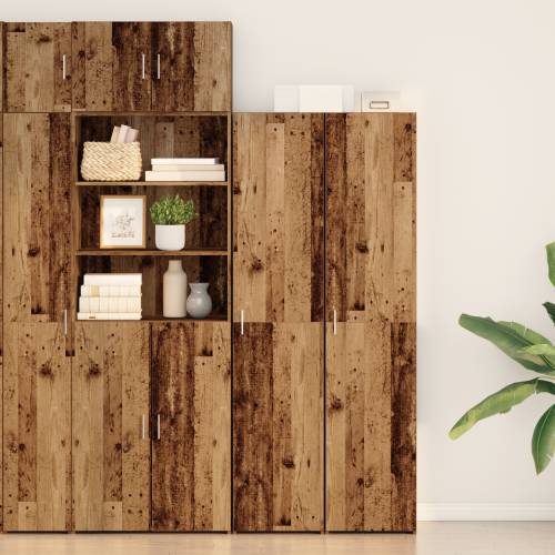 Visoki ormar Staro drvo 40x42.5x185 cm Inženjersko drvo Cijena