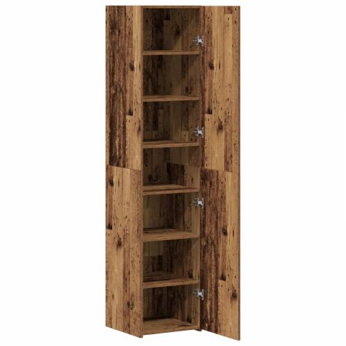 Visoki ormar Staro drvo 40x42.5x185 cm Inženjersko drvo Cijena