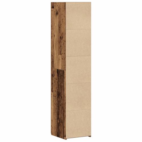 Visoki ormar Staro drvo 40x42.5x185 cm Inženjersko drvo Cijena