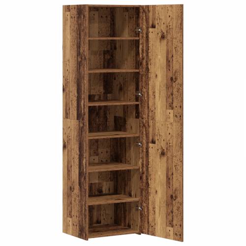 visoki ormar starog drva 50x42.5x185 cm konstruirano drvo Cijena