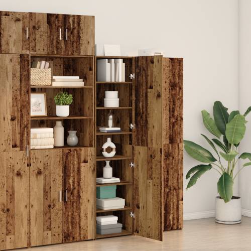 visoki ormar starog drva 50x42.5x185 cm konstruirano drvo Cijena