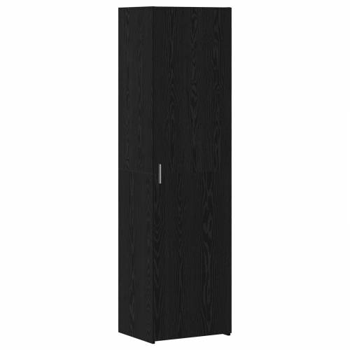 visoka komoda crni hrast 50x42.5x185 cm od MDF-a Cijena