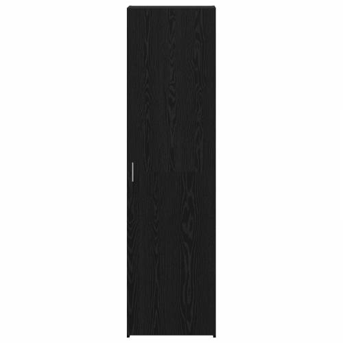 visoka komoda crni hrast 50x42.5x185 cm od MDF-a Cijena