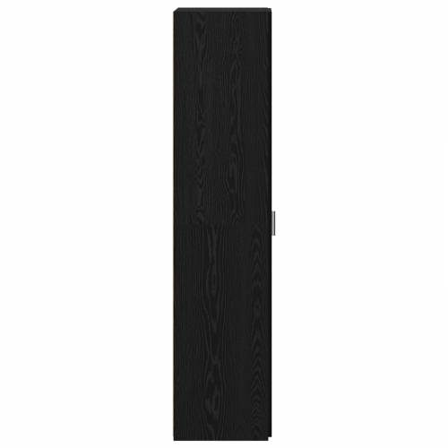 visoka komoda crni hrast 50x42.5x185 cm od MDF-a Cijena