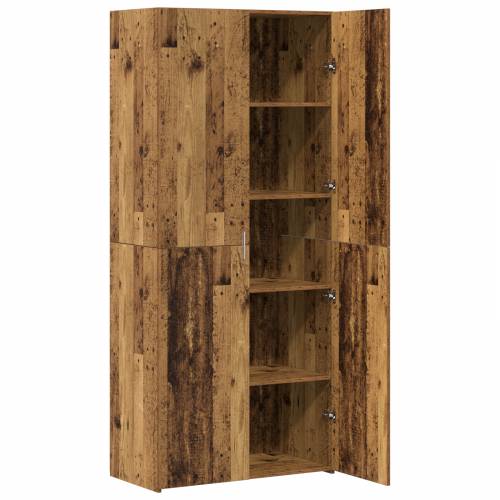 Highboard Staro drvo 40x42.5x185 cm inženjersko drvo Cijena