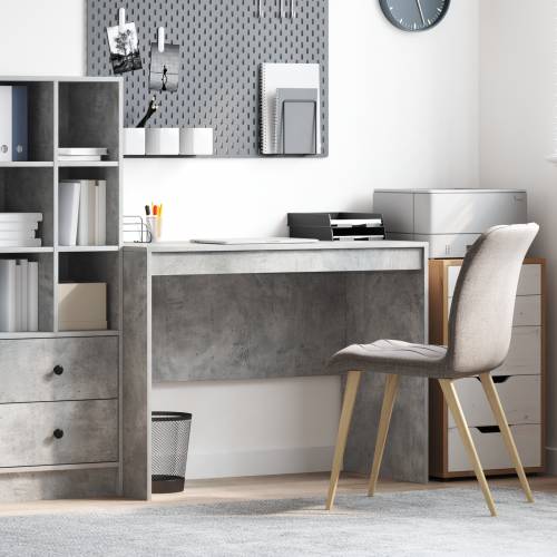 Stol za pisanje Sivi beton MDF 100 x 50 x 76 cm Stol za pisanje Cijena