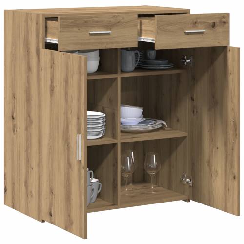 ormar za skladištenje Hrastovina 80x42.5x93.5 cm Konstruirano drvo Cijena