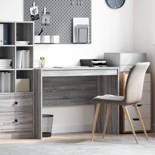 Pisaći Stol Sivi sonoma MDF, Furnir 100 x 50 x 76 cm Izdržljiv Cijena
