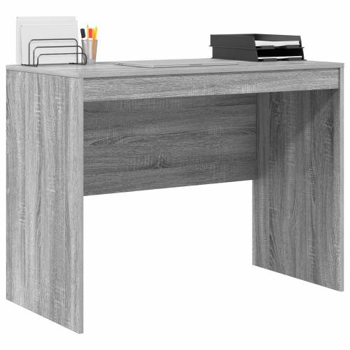 Pisaći Stol Sivi sonoma MDF, Furnir 100 x 50 x 76 cm Izdržljiv Cijena