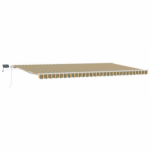 Ručna Uvlačiva Tenda s LED Zelena i Žuta 600x300 cm Cijena