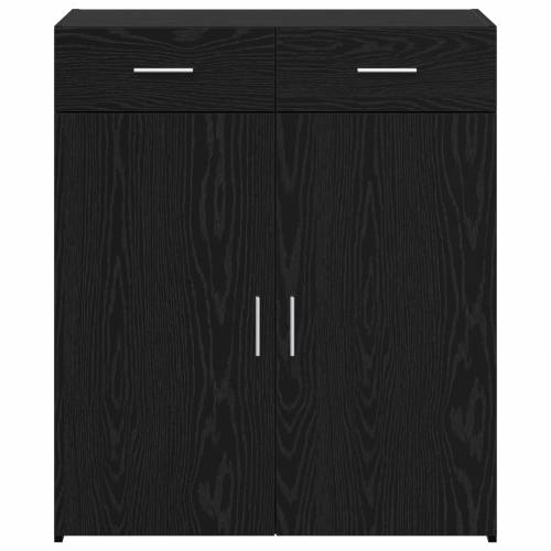 ormar za skladištenje crna hrastovina 80x42.5x93.5 cm konstruirano drvo Cijena